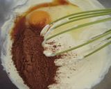 チョコサワークリームカップケーキ作り方2写真
