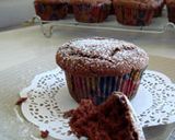 チョコサワークリームカップケーキ作り方9写真