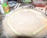stuffed crust pizza作り方5写真