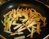 セロリとちくわdeペペロンチーノ☆作り方4写真