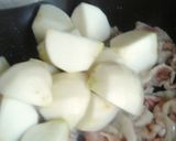かぶと豚肉の酒粕煮作り方4写真
