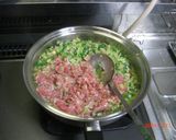 ネギたっぷりニラ入りマーボー豆腐作り方3写真