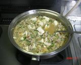 ネギたっぷりニラ入りマーボー豆腐作り方6写真