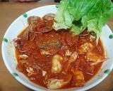 サバと鶏むね肉とアサリのトマト煮作り方6写真