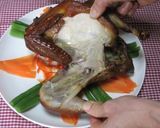 スモークドチキンのお肉のはずし方作り方2写真