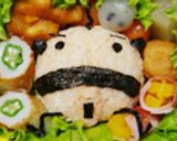 おやじっちのたらこおにぎり✿キャラ弁作り方7写真