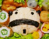おやじっちのたらこおにぎり✿キャラ弁作り方5写真
