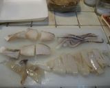 仕上げはパン粉?!エビと鱈のトマト煮☆作り方2写真