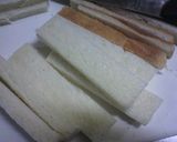 超簡単☆食パンのスティック揚げ作り方1写真