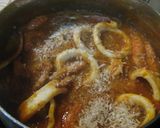 仕上げはパン粉?!エビと鱈のトマト煮☆作り方10写真