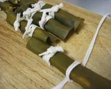 さつま芋の昆布巻き作り方4写真