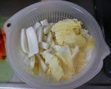 シーフードミックスで簡単！白菜のあんかけ作り方1写真