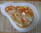 シーフードミックスで簡単！白菜のあんかけ作り方7写真