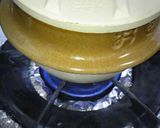 釜飯の器で白御飯作り方2写真
