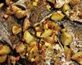 チヌとリンゴのオーブン焼き作り方8写真