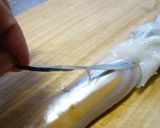 するめいかで作る “いか墨スパゲティ”作り方1写真