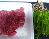 青椒牛絲　牛肉とピーマンの千切り炒め作り方1写真
