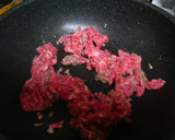 青椒牛絲　牛肉とピーマンの千切り炒め作り方3写真