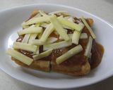 ☆簡単☆厚揚げの味噌バターチーズ作り方4写真