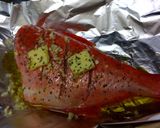金目鯛とハーブのオリーブオイル蒸し焼き作り方4写真