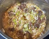 懐かしの味!鶏レバーの甘辛ねぎ煮作り方5写真