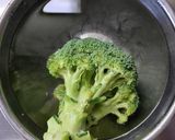 レンジで簡単！ ブロッコリーのワサビ和え 副菜作り方1写真