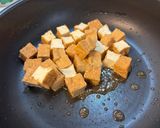 ふきと油揚げとこんにゃくのピリ辛炒め煮。作り方3写真