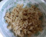 かさまし節約卵不使用！椎茸と大豆ミートハンバーグ作り方1写真