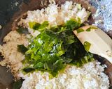 生わかめチャーハン作り方5写真
