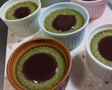 濃い緑茶のプリン~♡作り方5写真