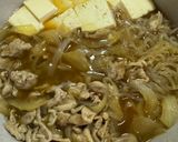 つゆだく染みうま！濃厚な肉豆腐作り方5写真