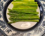 アスパラのオリーブオイル塩作り方6写真