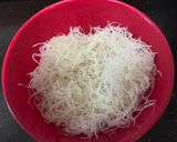 【低糖質】刺身のつまで豆腐ハンバーグ作り方1写真