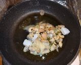 シーフード洋風野菜のレモンクリームパスタ作り方2写真