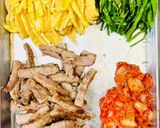 黄金比率の焼肉のたれで上州和牛のキンパ作り方28写真