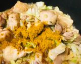 鶏肉とキャベツのカレー粉炒め作り方3写真