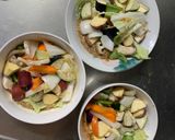 簡単コク旨ツナ根菜白菜赤味噌味野菜炒め作り方13写真