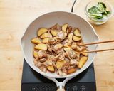 豚肉とさつまいもの照り煮作り方5写真