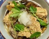 栗と鶏団子のだしそうめん作り方10写真