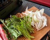 セルバチコで一人ワインすき焼き作り方1写真