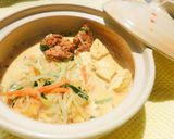 【主菜・副菜】さば缶で簡単ミルク鍋作り方5写真