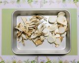 簡単ご飯に合う茸と豚こまとさつまいも塩レモン炒め作り方5写真