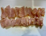 鶏胸1枚!なすとピーマンのオイマヨチキン作り方2写真