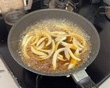 簡単、具沢山たまご丼作り方2写真