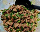 ワンボウル包丁キャンセル　ヘルシー肉味噌丼作り方4写真