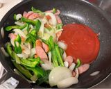 とろ〜りチーズの焼きナポリタン作り方4写真