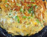納豆オムレツ〜キッシュ風〜作り方5写真