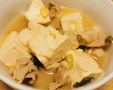 簡単！豚こま豆腐の味噌煮作り方7写真