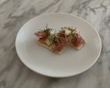 生ハムとクリームチーズのカナッペ作り方4写真