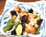 茄子と鶏肉の南蛮漬け風作り方8写真